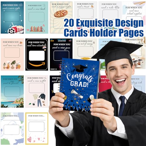 Zhanmai Open When Envelope for College Student Going Away to College Gift 2026 University Gift Card Book Care Package for High School Student Cash Card Holder for Daughter Son(Blue Congrats Grad) by Zhanmai - Used condition - Image 6