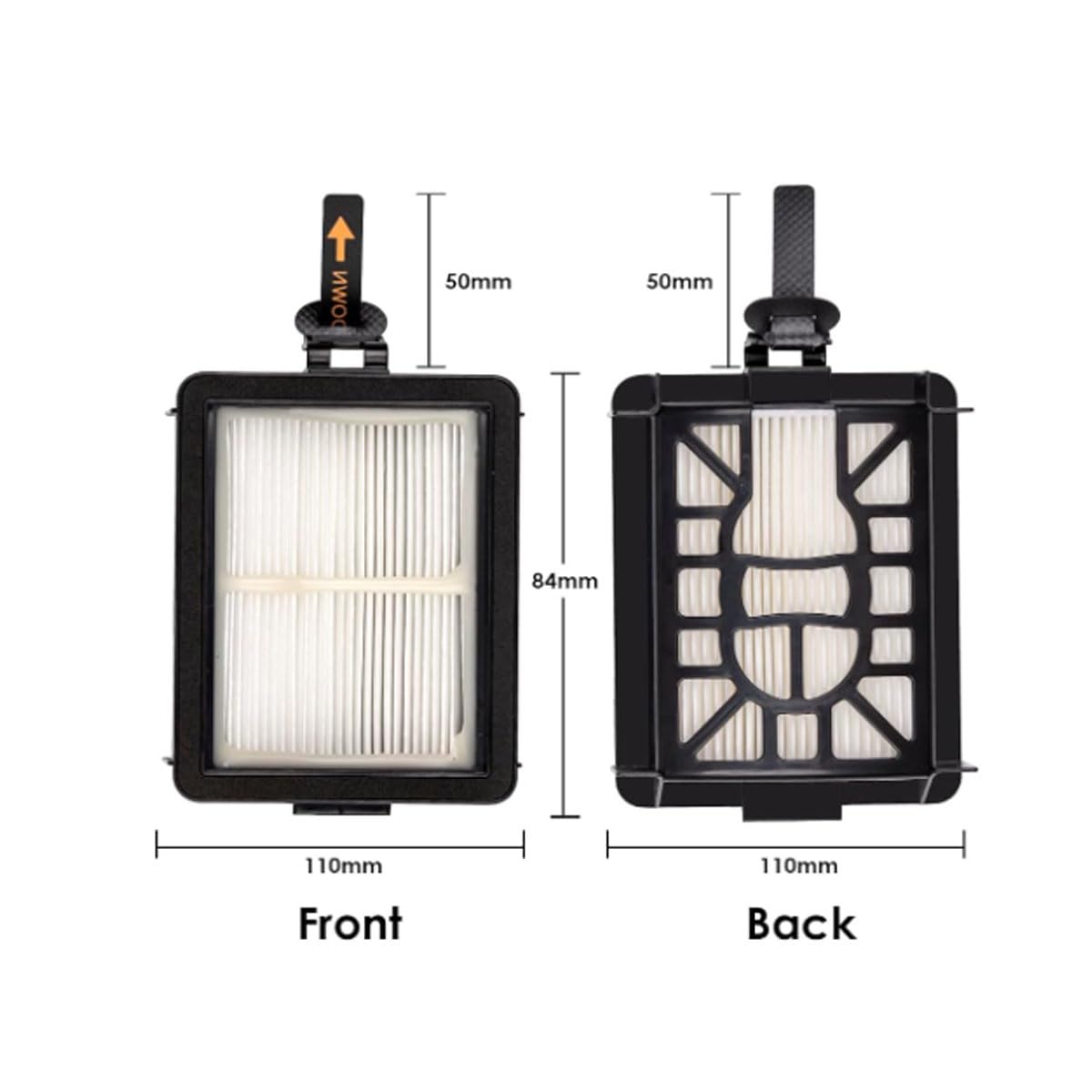 Generic 2 Pack Filter for Shark AI AV2501AE AV2501S RV2502AE RV2520AOUS AV2510AOUS