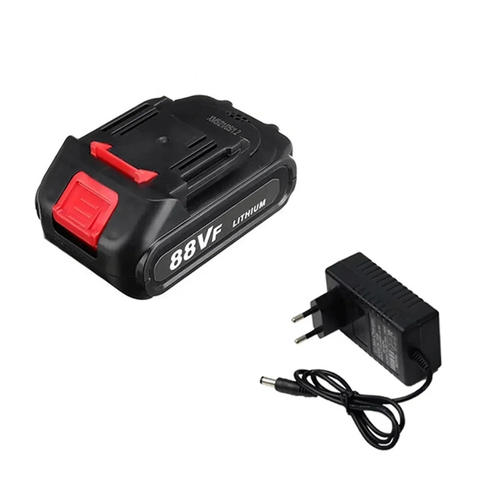 Batteria Ricaricabile For Utensili Elettrici Senza Fili Con Batteria Agli Ioni Di Litio Ad Alta Capacità 88VF, Compatibile Con Makita, Batteria Sostitutiva For Utensili 88V(1 Battery 1 Charger)