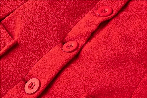 Mud Kingdom Baby Girl Fleece Jacket Coat Red 12 Months #TOP6