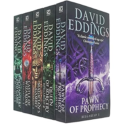 The Belgariad Series 5 Books Collection Set By David Eddings