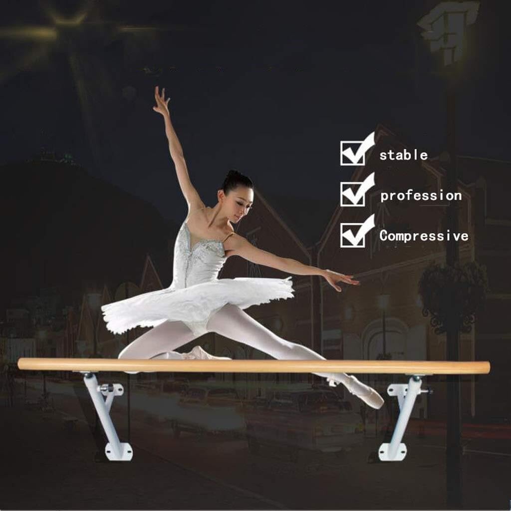 Dance Bar,Ballet Bar,Ballet Bar,Dance Bar,Family School Wall Fixed Horizontal Bar,Dance Jazz Fitness Gymnastics Pole Ballet(Pink 1m)
