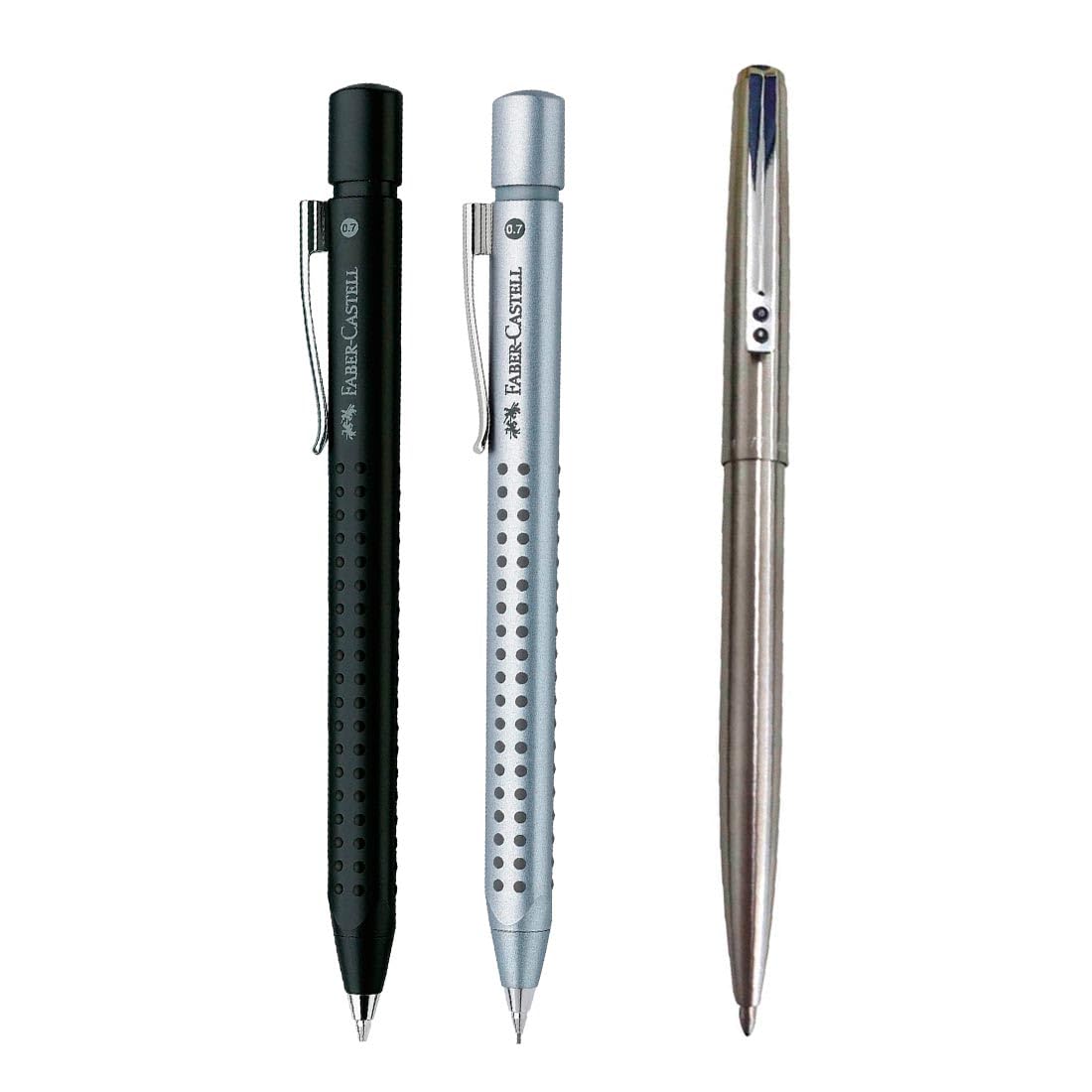 Faber Castell Juego técnico Verde 65021 escuadra cartabón regla semicírculo Bigotera Compás Mape Precision System 291010
