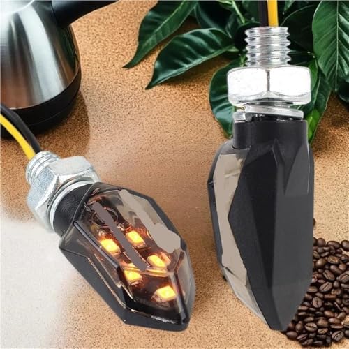 Luz de señal giro para motocicleta universal y freno trasero led 7