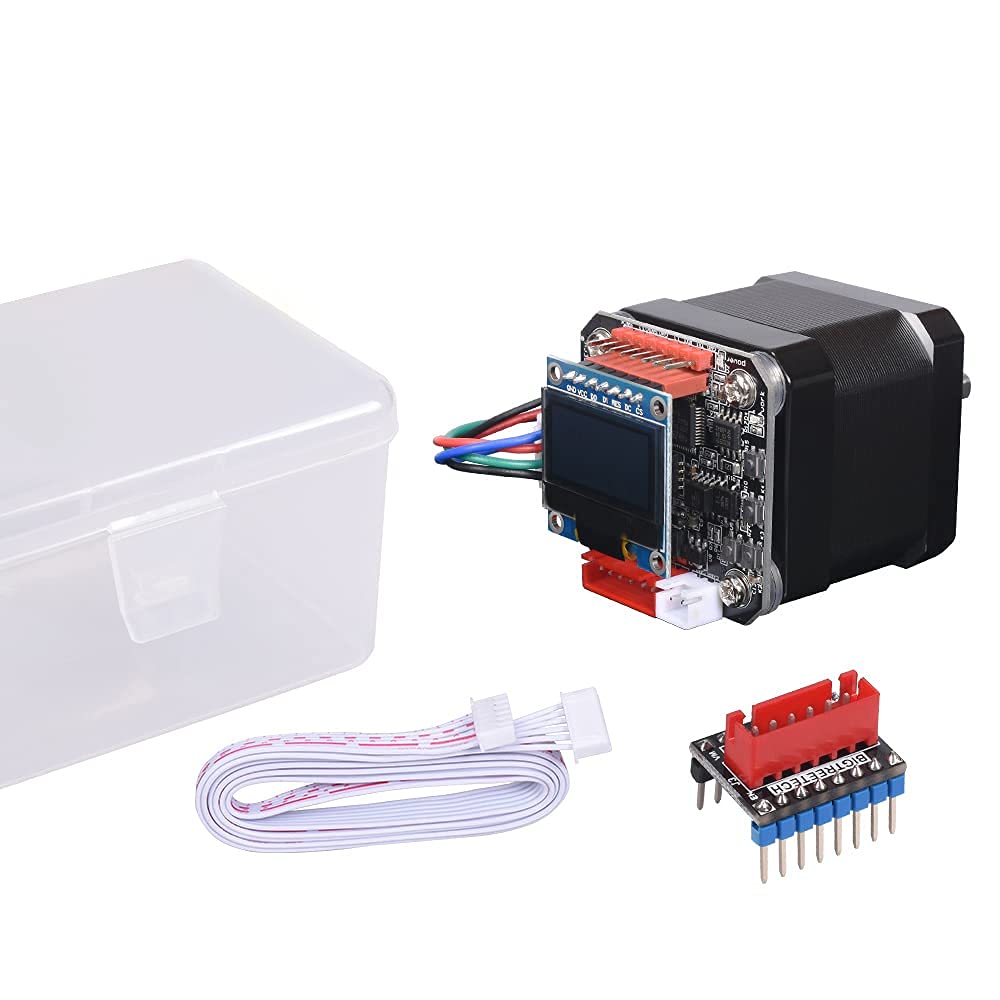 BIGTREETECH S42B V2.0 Closed Loop Driver Control Board 42 Stepper Motor with OLED Prevent Multi-Step and Lost Step with Low Heat Generation Support SKR V1.3 SKR V1.4 Turbo Board