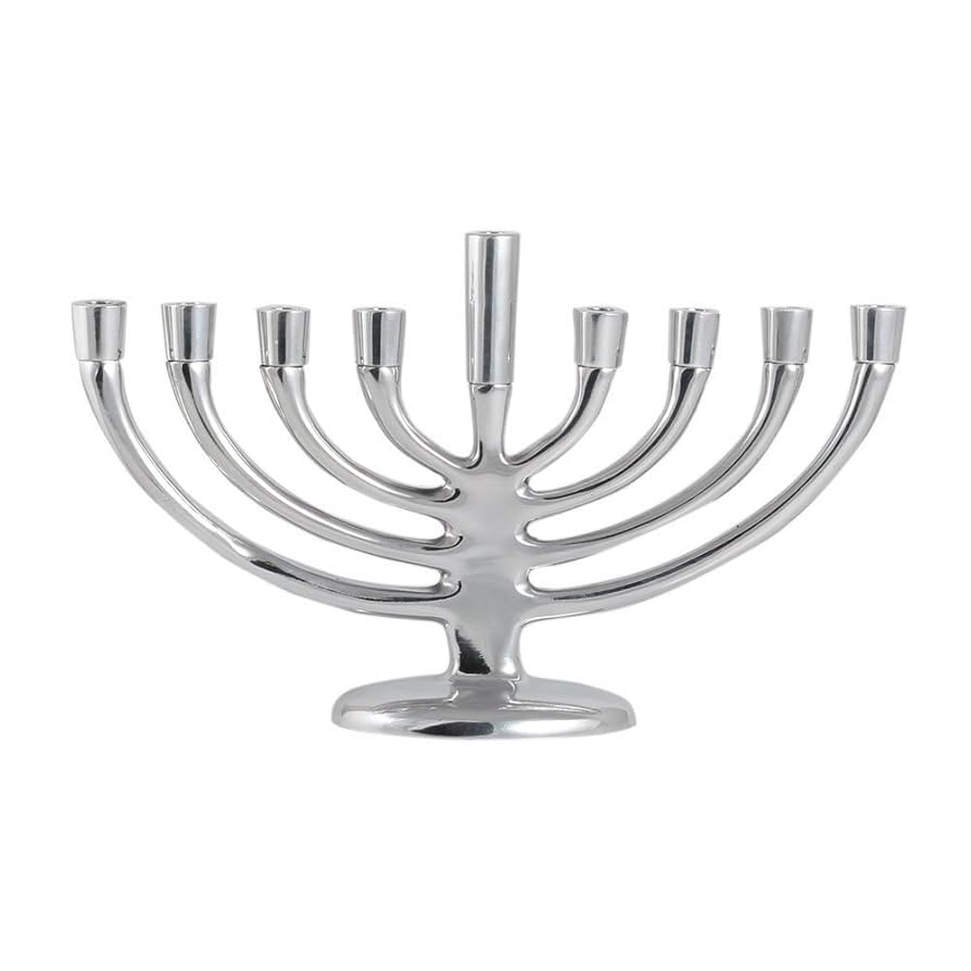 Amazon.com: Zion Judaica Stylish Elegant Menorah Elegant