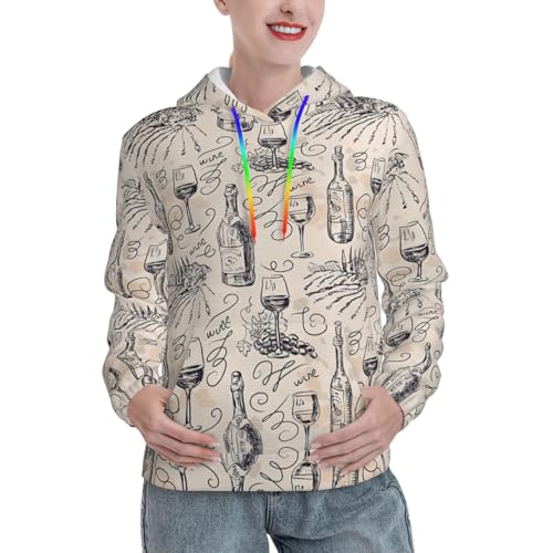 Sweat à capuche femme chaud et confortable hiver printemps poche
