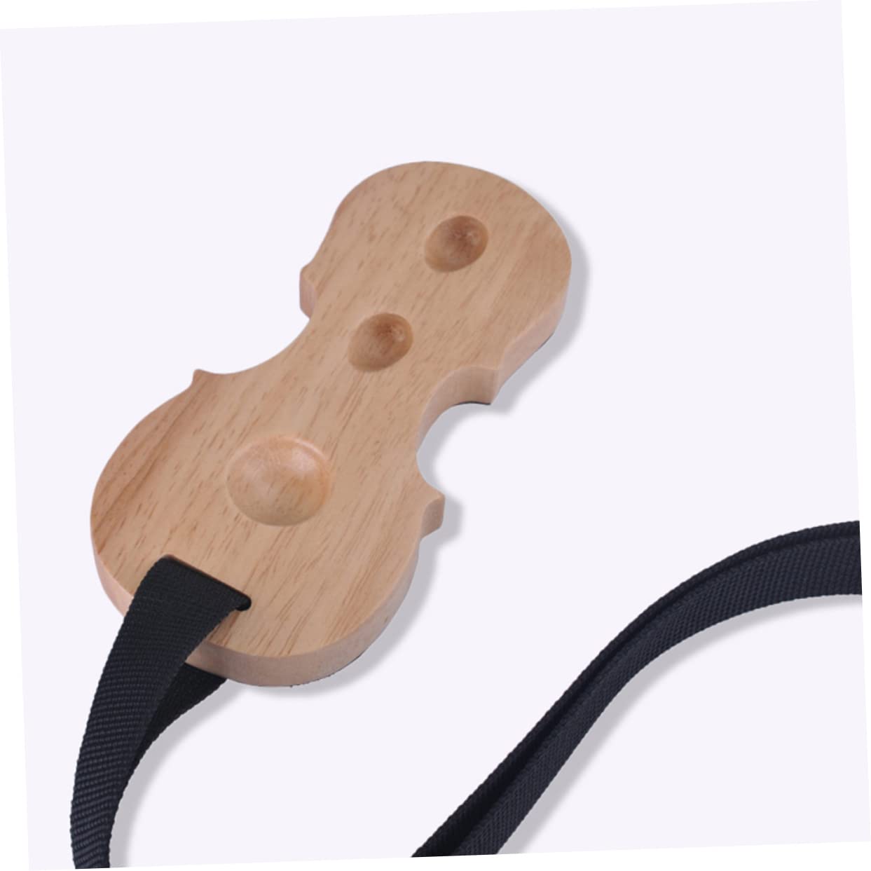 Abaodam Wooden Cello Non-slip Mat End-pin Anchor 3 Holes for Comfortable Posture Professional Skateboard Design