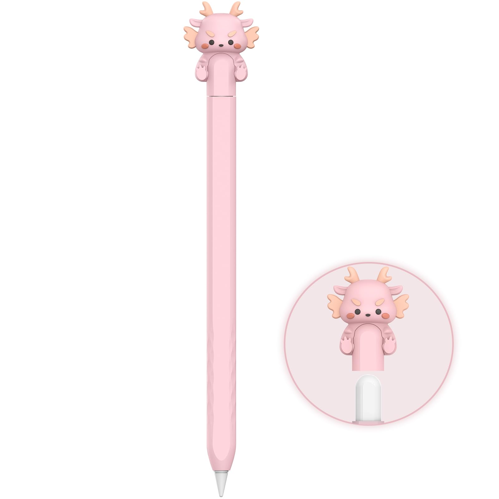 Amazon.com: NIUTRENDZ Cute Dragon Apple Pencil Case for