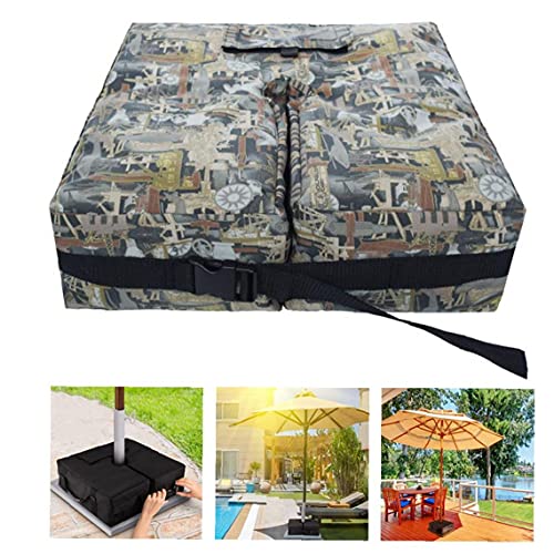 Parasol Base Umbrella Base Gewicht Tas Met Grote Opening Handvat Voor Patio Beach Outdoor Paraplu Vlaggenmasten Stand - Image 5