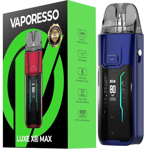 Kit Vaporesso Luxe XR Max | Finis les fuites et les recharges de e-liquide permanentes