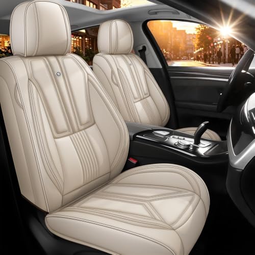Image of Custom Car Seat Cover for Jeep Gladiator 2020-2026,Easy Install,Beige