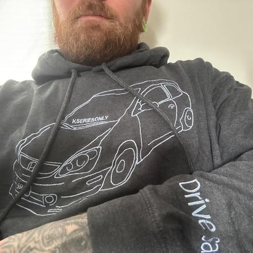 Custom Car Embroidered Sweatshirt Design Your Own, Customized Outline Hoodies Gifts for Boyfriend, Personalized Embroidered Cars Outline Sweatshirt, Custom Gift for Car Lovers Multicolor4