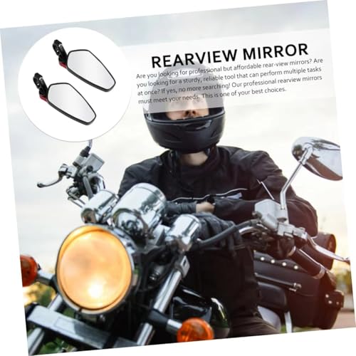 Espejos retrovisores moto CNC antirreflejos para evitar puntos ciegos en FZ6 y Tmax 6