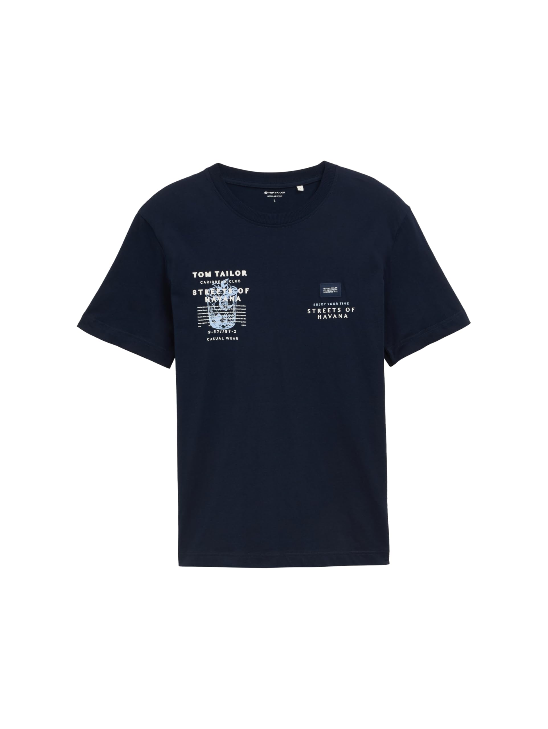 TOM TAILOR Herren T-Shirt mit Print