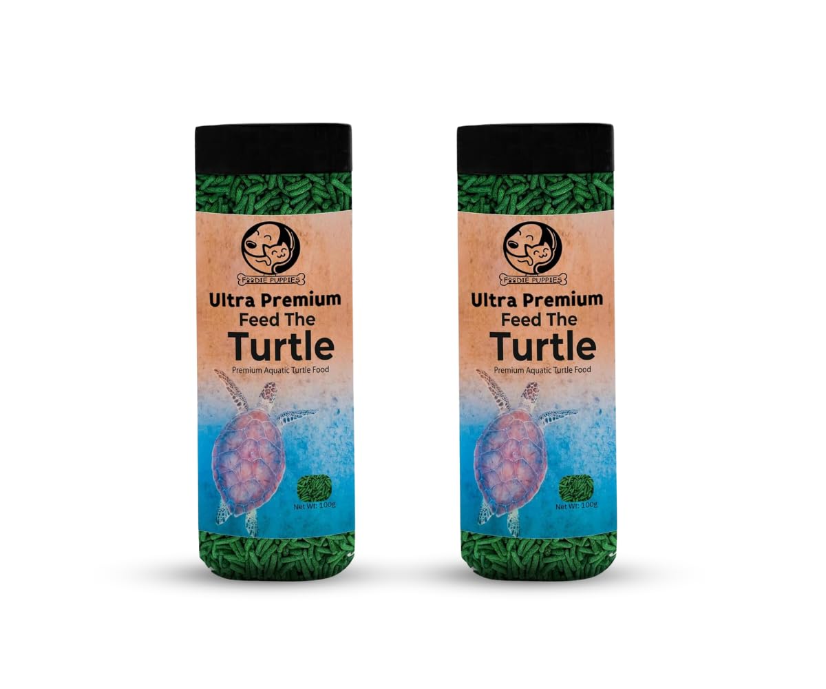 Foodie Puppies Ultra Premium Turtle Food Sticks - (100gm, Pack of 2) | Daily Nutrition Sticks with Spirulina and Stabilised Vitamin C | Health and Growth Enhancing Formula (B07SG1RQKN) Amazon Price History, Amazon Price Tracker