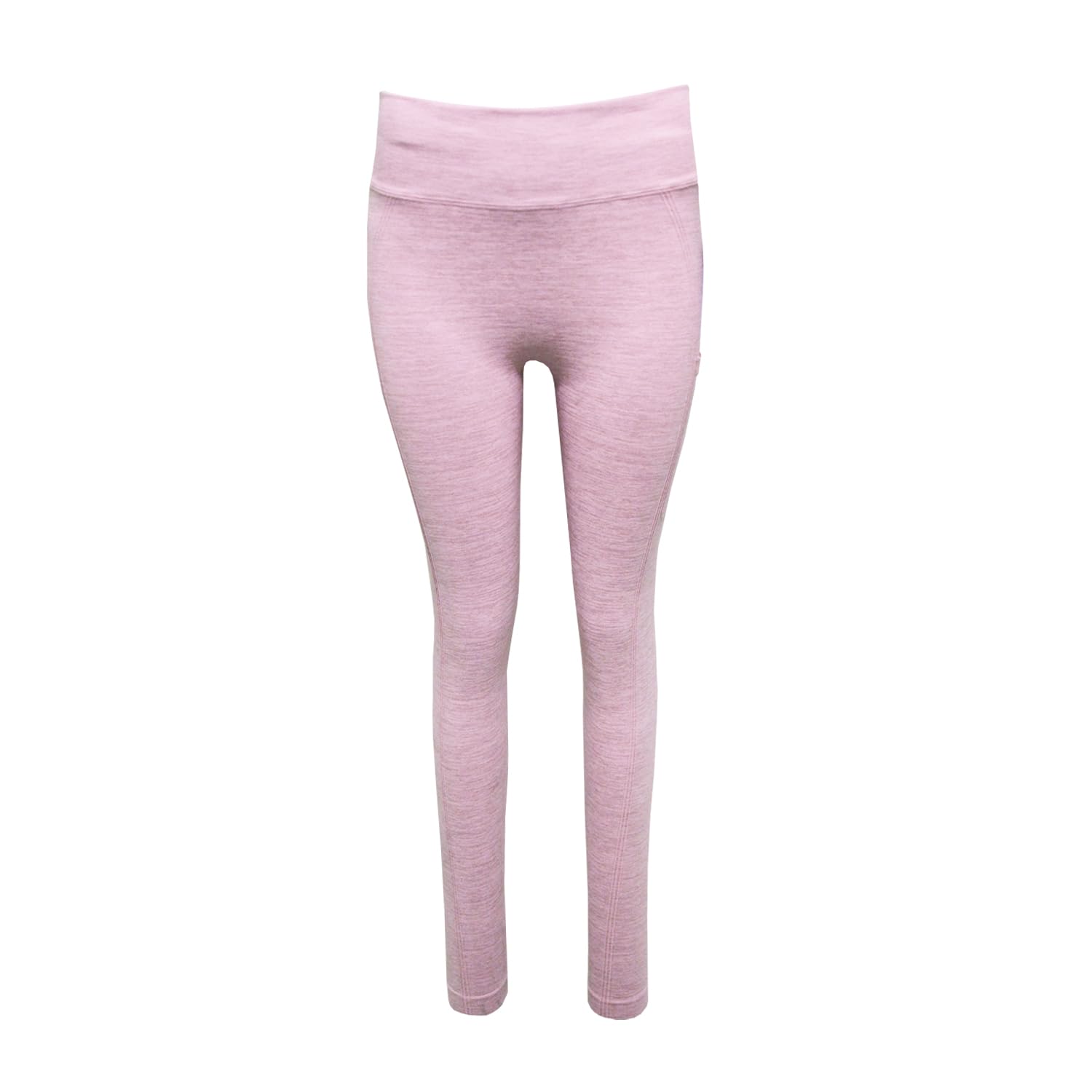 Tri Dri Womens/Ladies Melange Sculpted Seamless 3D Leggings (XL) (Light Pink)