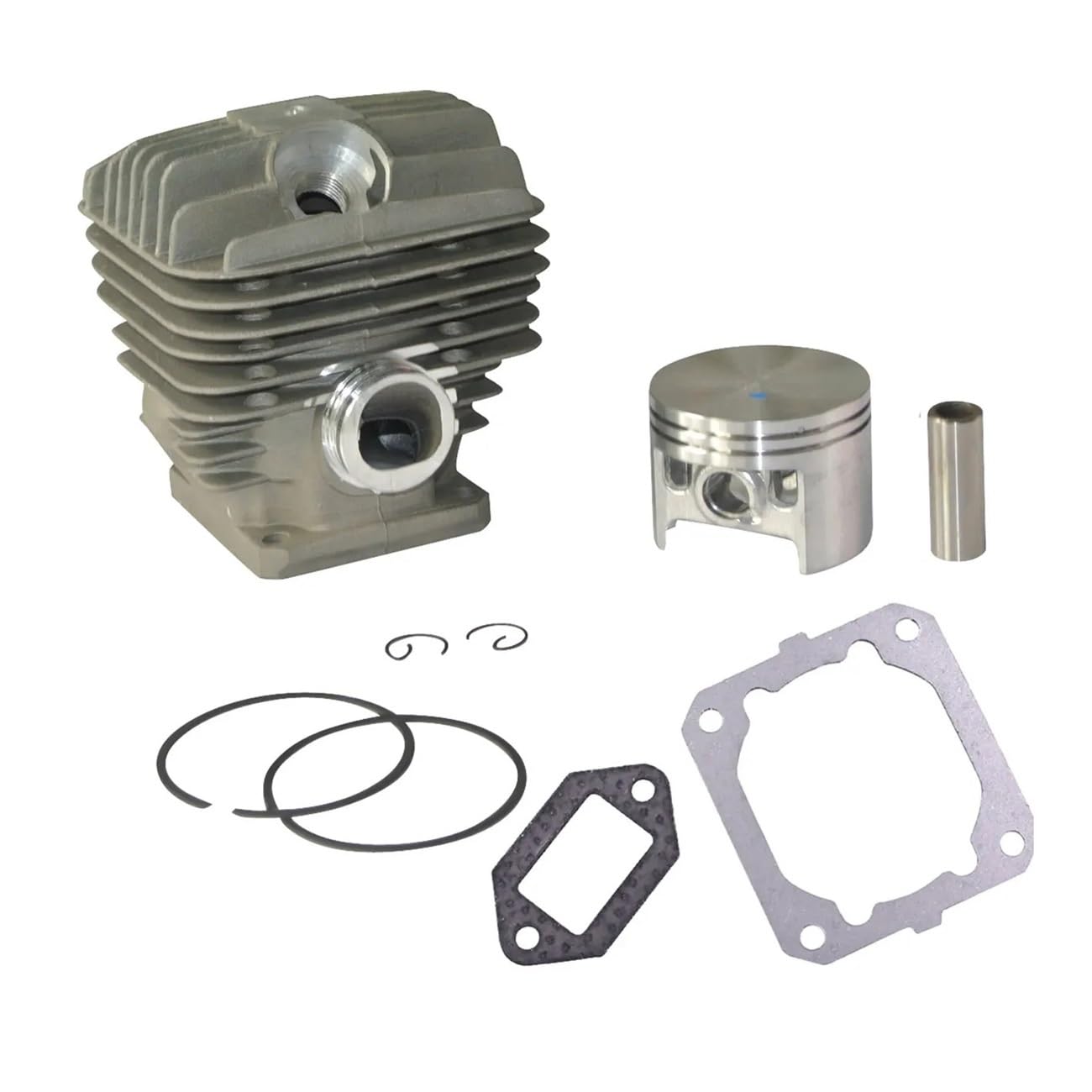 Kit cylindre MS460 52 mm haute compression avec axe segments et roulement