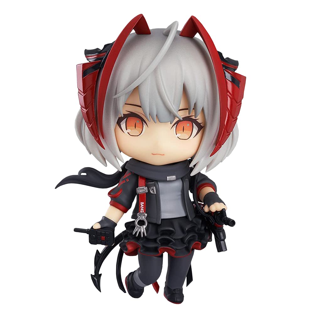 Jilijia Arknights Figure W Q Version Figurines Changeable Face Movable Action Model Statue Ornaments for Fans Gifts