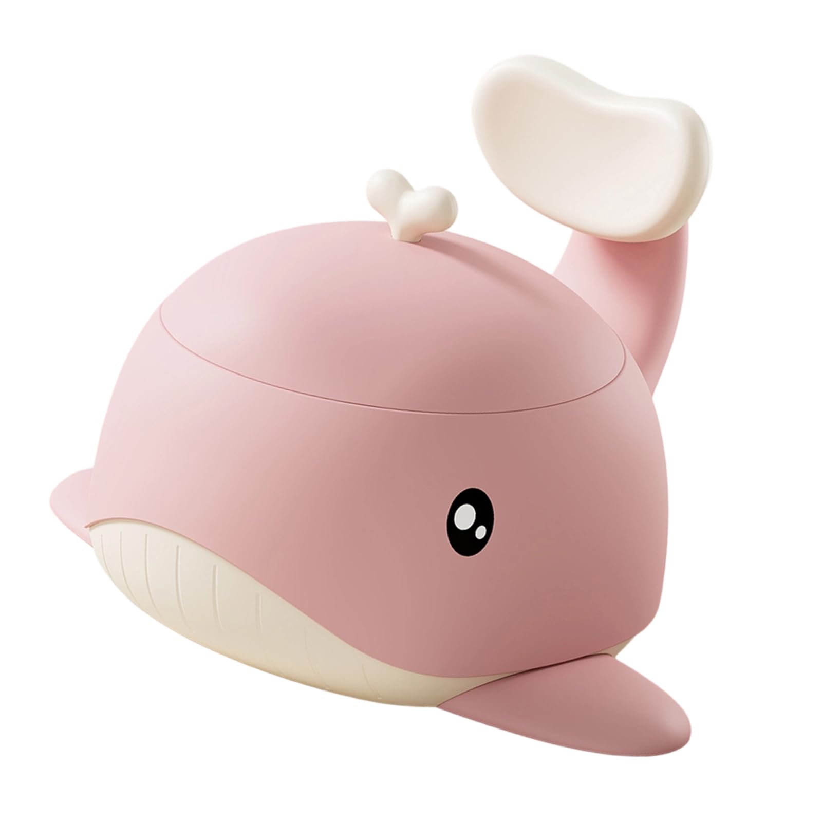 Vasino per bambini facile da usare, simpatico cartone animato a forma balena, facile da pulire, vasino portatile per bambini da 12 mesi in