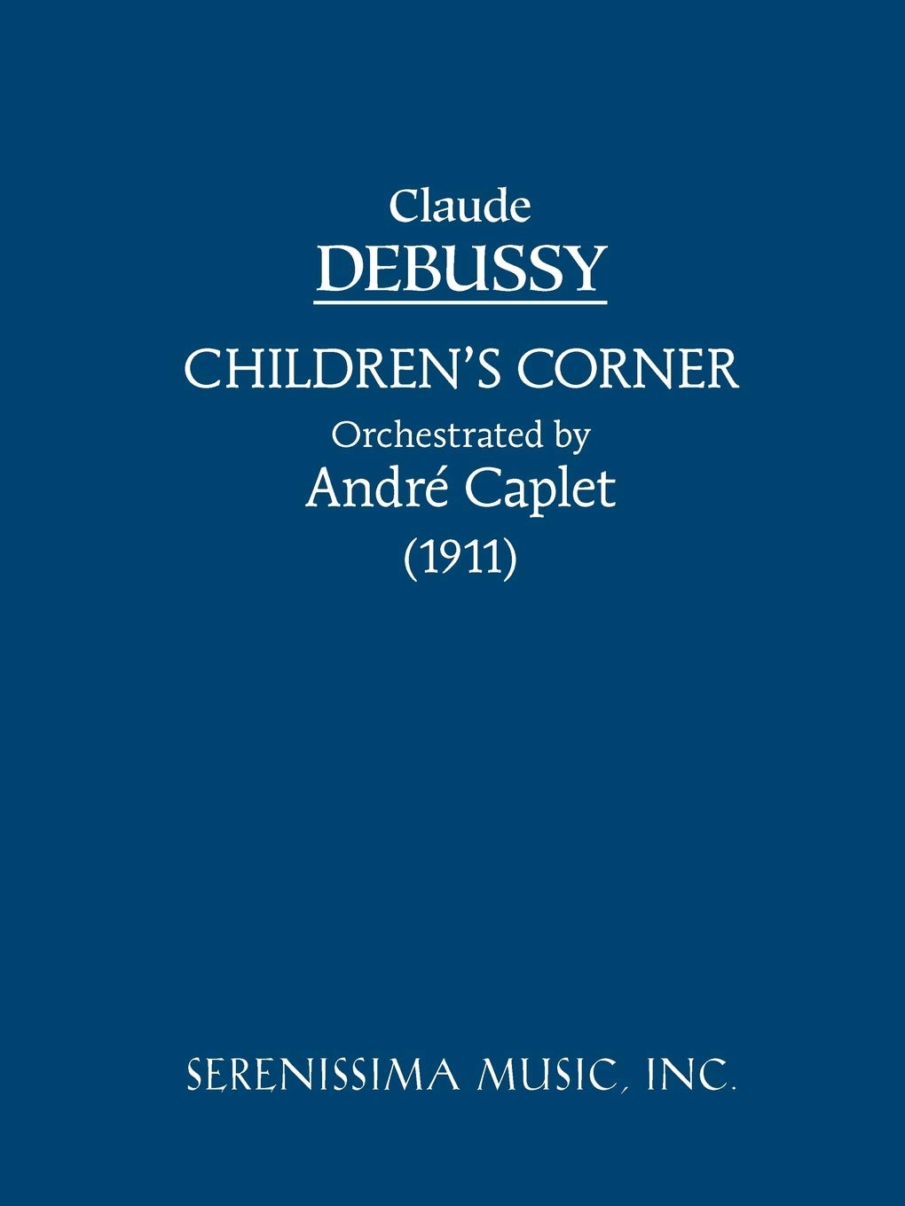 Children's Corner: Study score