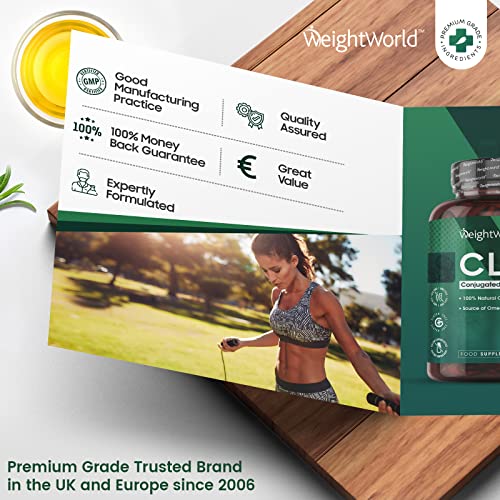 CLA-Supplement-3750mg-80-Active-Isomers-for-3000mg-Active-CLA-Conjugated-Linoleic-Acid-2-Month-Supply180-Pure-Safflower-Oil-Softgels-Workout-Weight-Management-Supplement-for-Men-Women