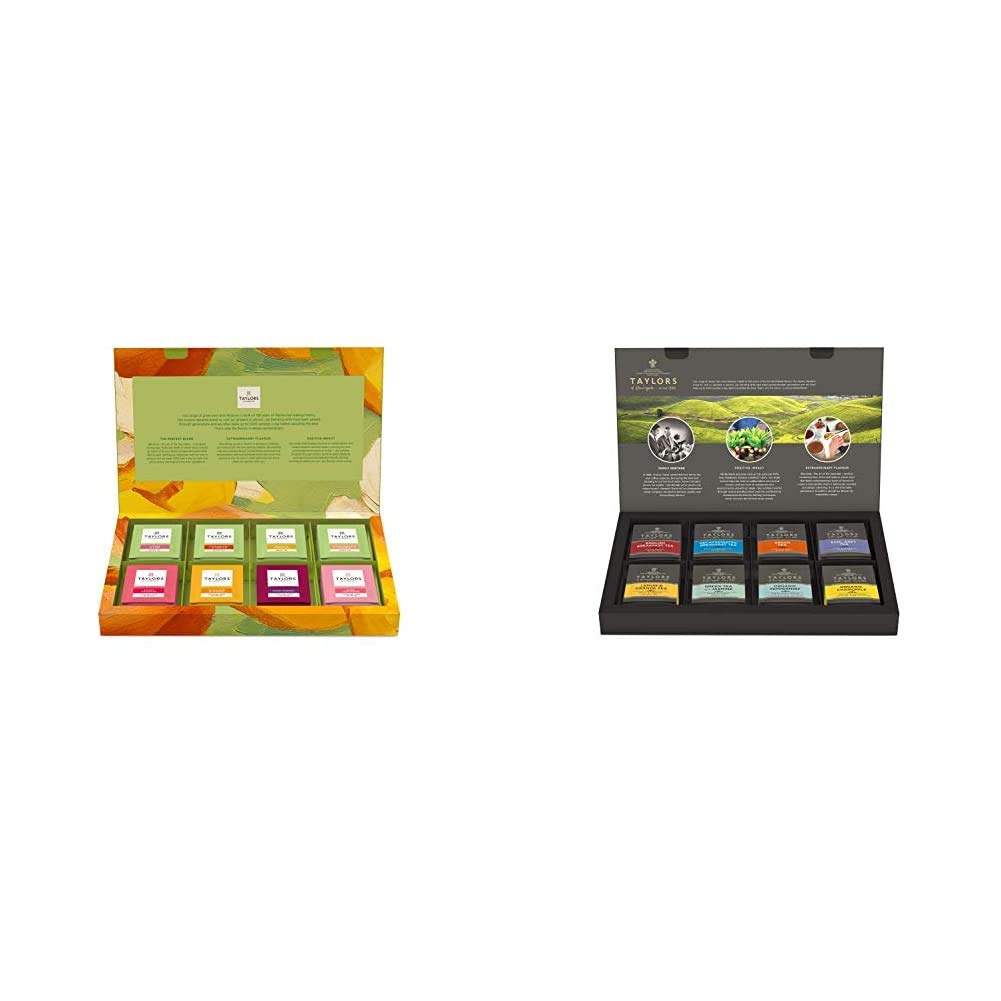 Taylors of Harrogate Green Tea, Herbal Infusions & Assorted Specialty Teas Variety Box, 96 Count