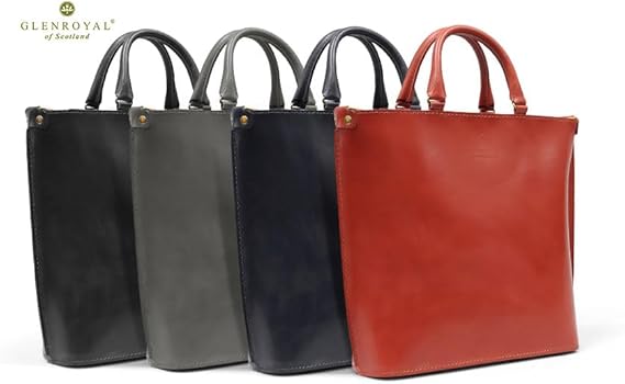 GLEN グレンロイヤル ジップショルダートート TALL 実用性とこだわりを愉しめる、ジップショルダートートバッグ TALL