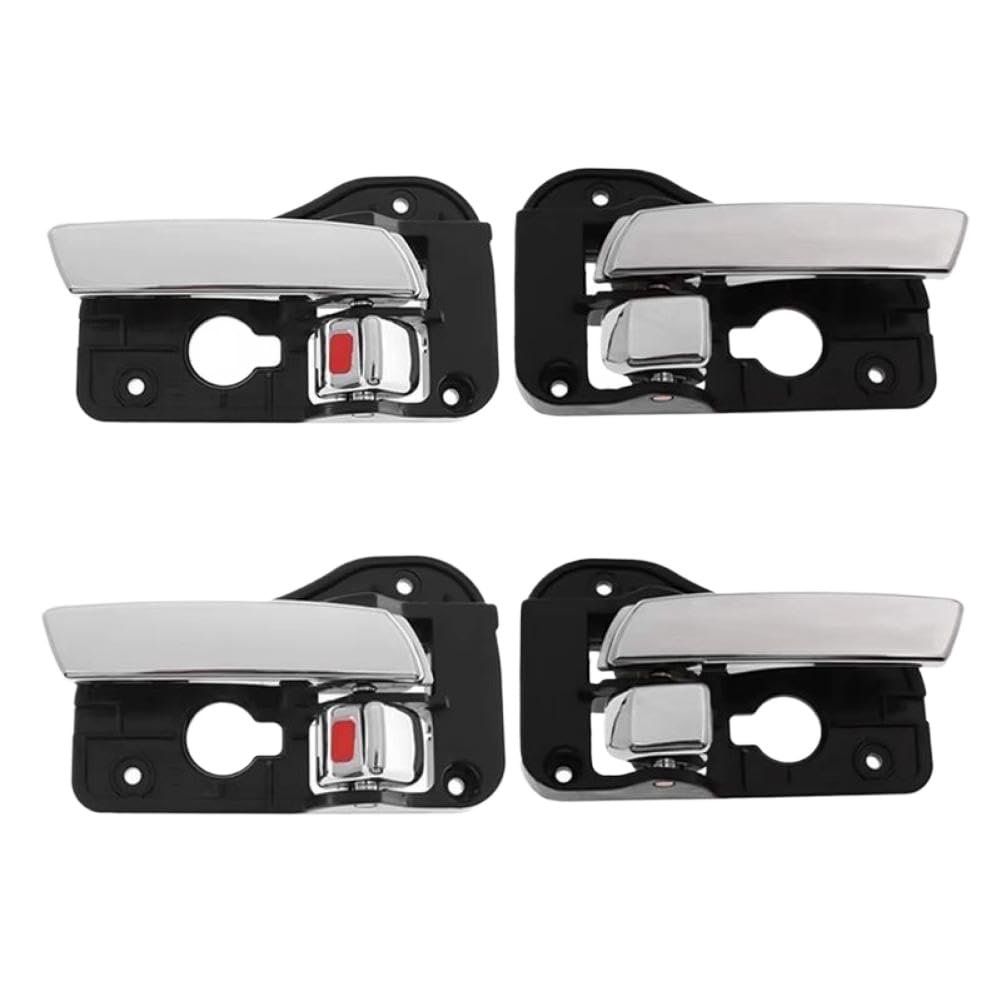 Ahxkbxunw Onecolor Inner Door Handle 82620-1D000 82610-1D000 Compatible With Carens Rondo 2007 2013