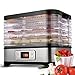Produktbild Bvivoa Elektrischer Dörrautomat Dehydrator Dörrapparat mit Temperaturregelung, 5 Etagen abnehmbare Dörrgerät, Temperaturregelung 50-70 für Fleisch, Fleisch, Früchte, Gemüse und Nüsse, BPA-frei