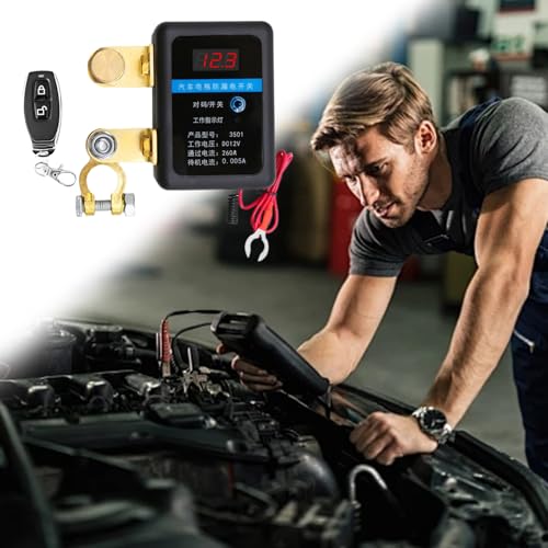 Déconnexion de batterie à distance pour camion 12V automatique