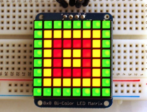 Preisvergleich Produktbild Adafruit quadratisch Pixel Matrix LED mit Rucksack