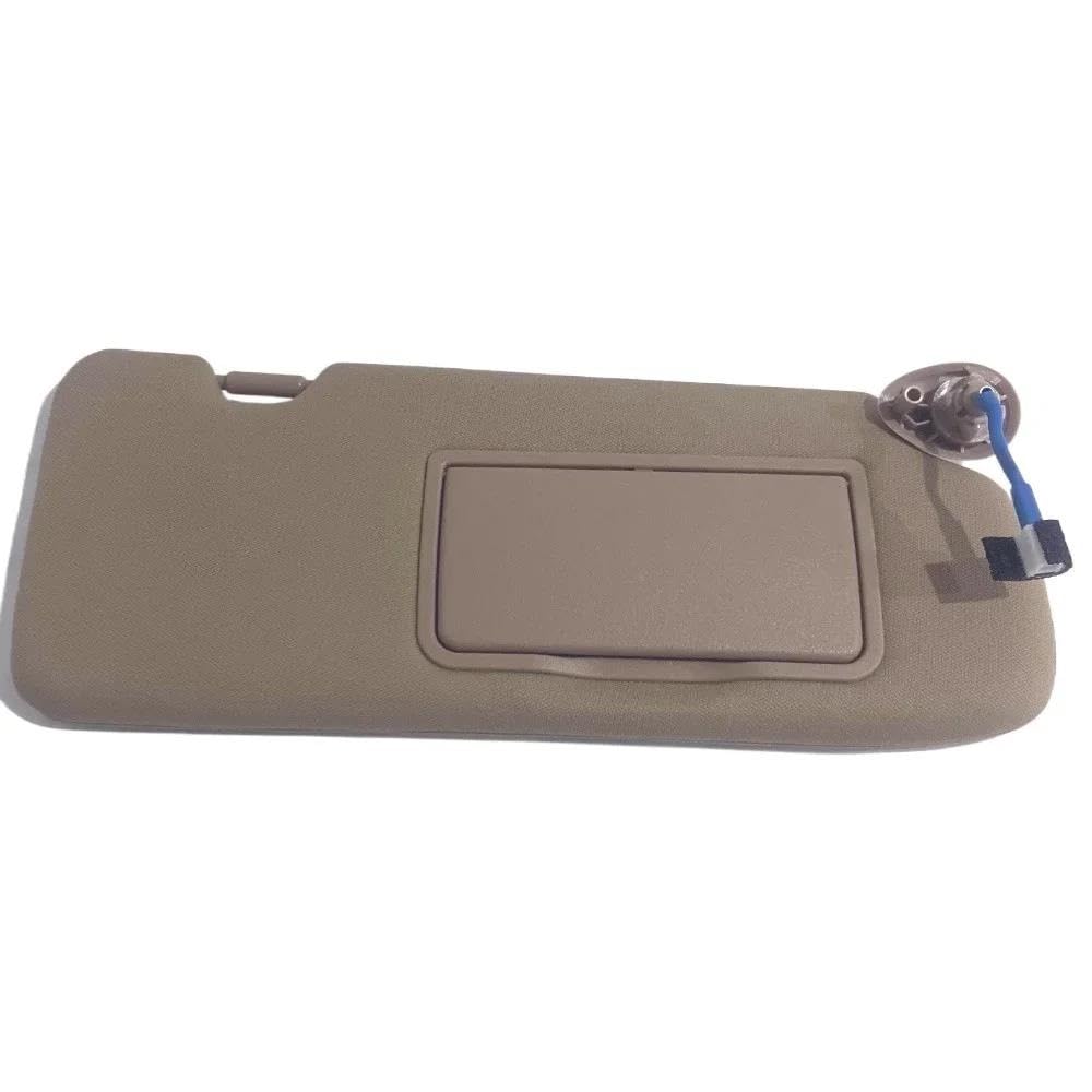 Tendine Parasole Auto Visiera parasole lato guida beige destra sinistra con luci adatta per CRV 2017-2022 83280TLAA12ZA Parasole Parabrezza(Giusto)