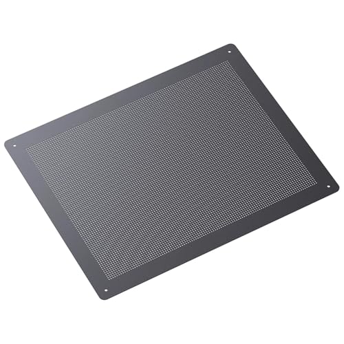 Panel lateral izquierdo con malla para gabinete JONSBO Z20, compatible con chasis MATX, con manija integrada y flujo de aire mejorado (Negro) miniatura 1