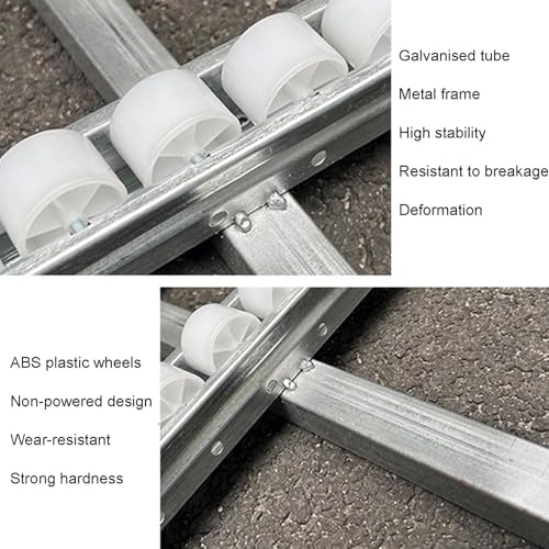 Leichte Rollenbahn für effiziente Materialhandhabung bei Lagerlieferung und Industrieverpackung