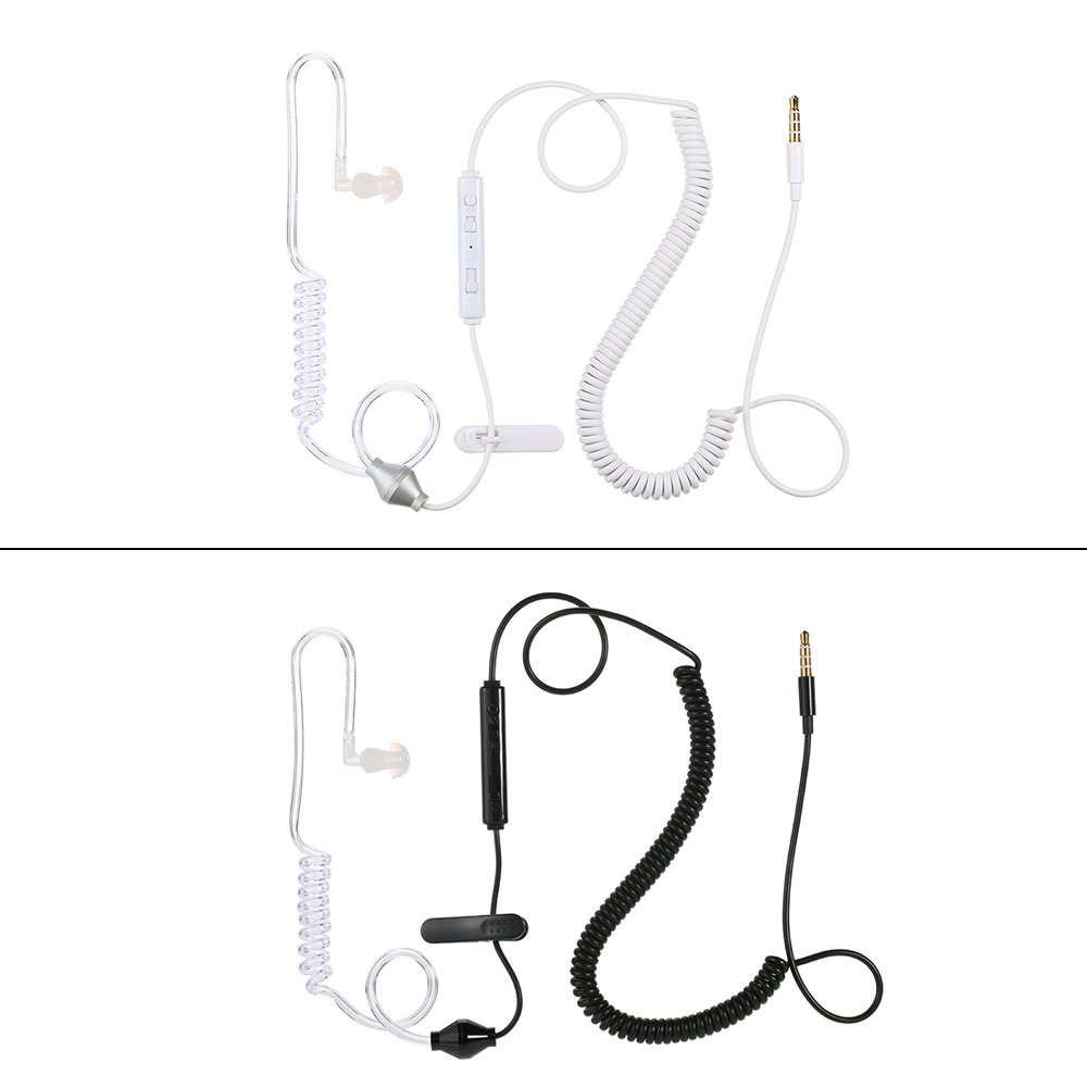 Anti straling Air Tube Headset HA38Z - iBrain Zwart | Bescherming tegen straling Anti straling Air Tube Headset HA38Z - iBrain Zwart | Bescherming tegen straling