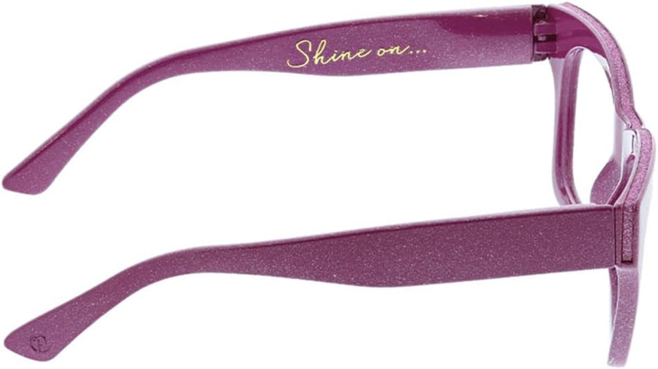 Peepers by PeeperSpecs Women's Shine On Square Blue Light Blocking Reading Glasses - Image 3