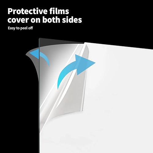 Miniatura 7 de Art3d Paquete de 10 hojas de PET y plexiglás de 16 x 20 pulgadas, paneles de plástico flexible transparente para manualidades, marcos de fotos,