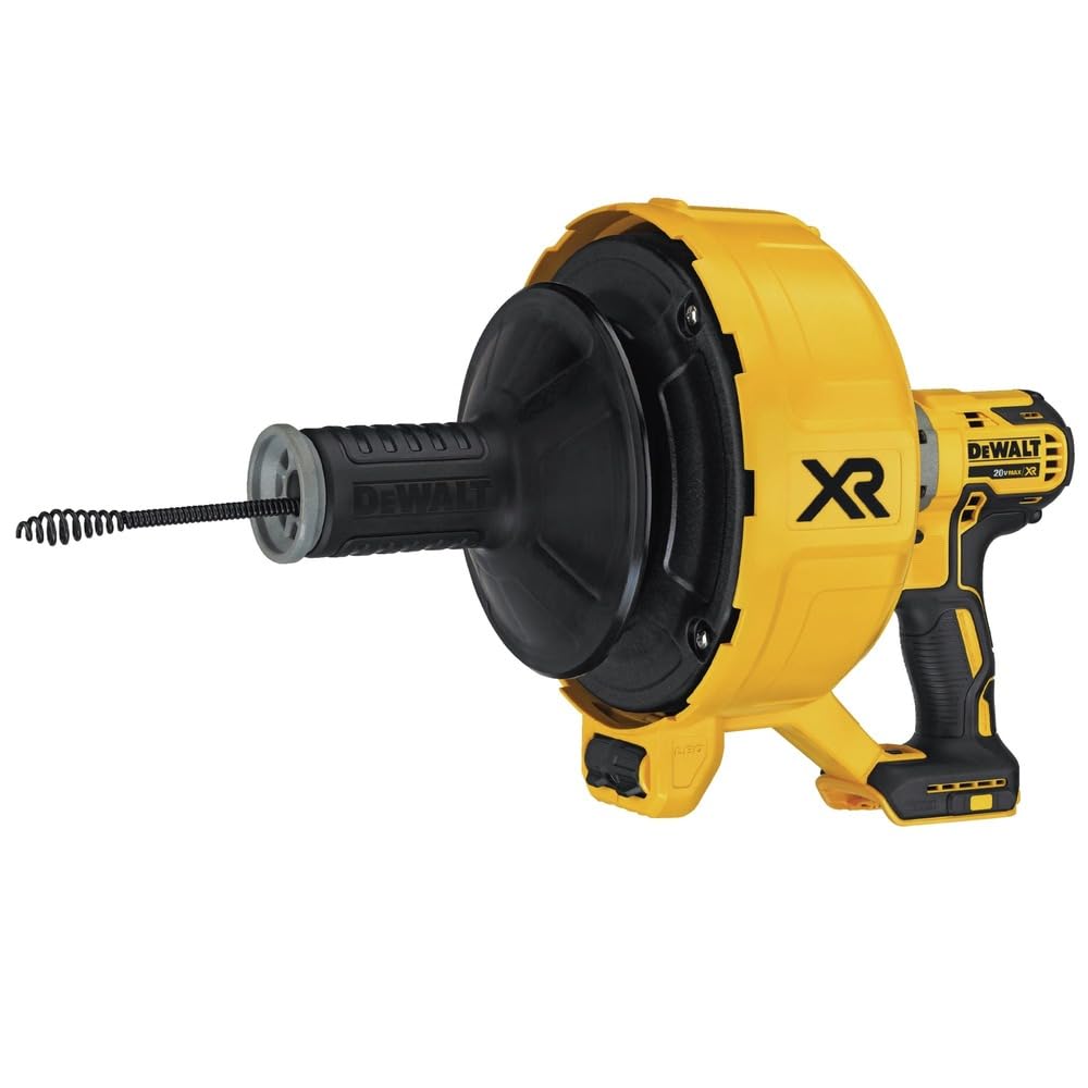 Dewalt DCD200BR 20V MAX XR Brushless Lithium-Ion Cordless Drain Snake (Tool Only) (Renewed)