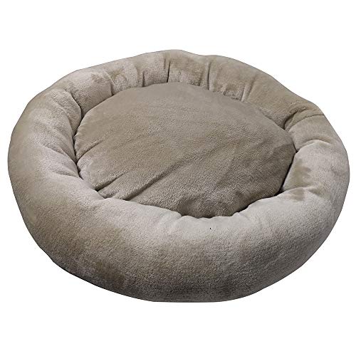 Almofada Macia para Cachorro e Gato - 60cm Bege