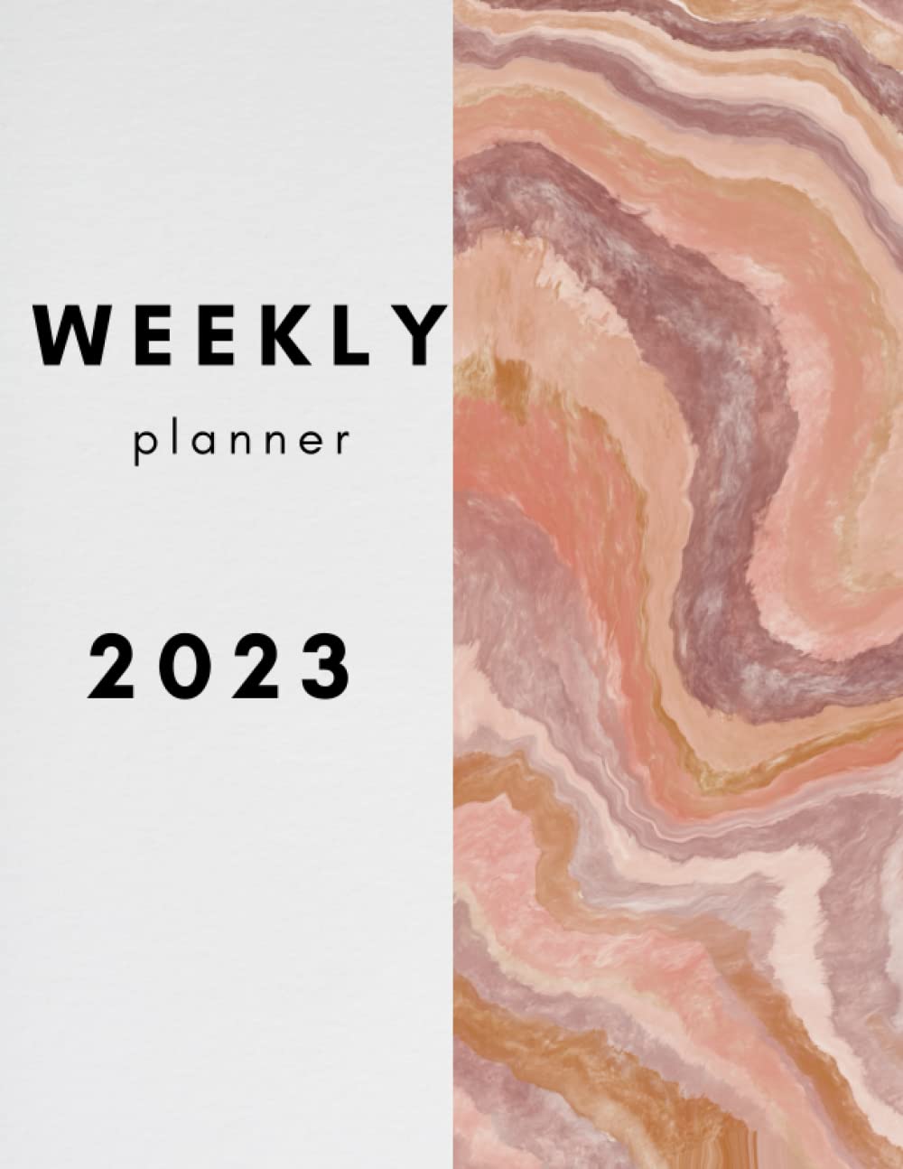 Weekly planner 2023: Minimalist-friendly