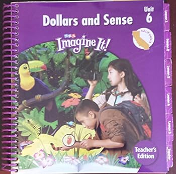 Spiral-bound SRA Imagine It! Dollars and Sense Unit 6 Level 4 Teachers Edition (California) (SRA Imagine It, Unit 6 Level 4) Book
