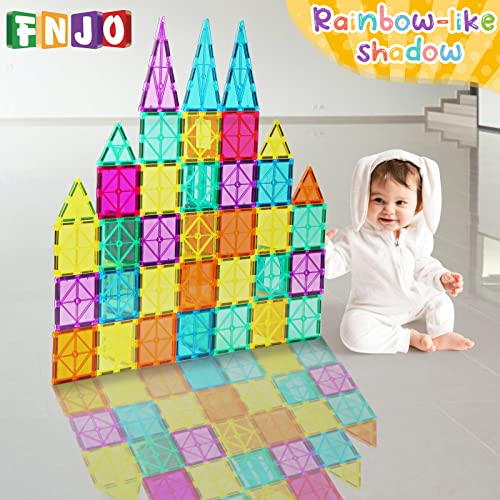 Fnjo Magnetic Tiles, 110+100+64+52Pcs #TOP5