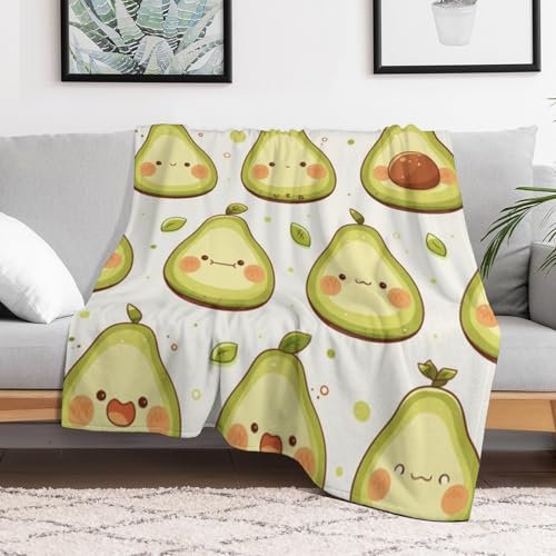 Couverture flanelle avocat plaid doux de qualité supérieure lit sofa - 6