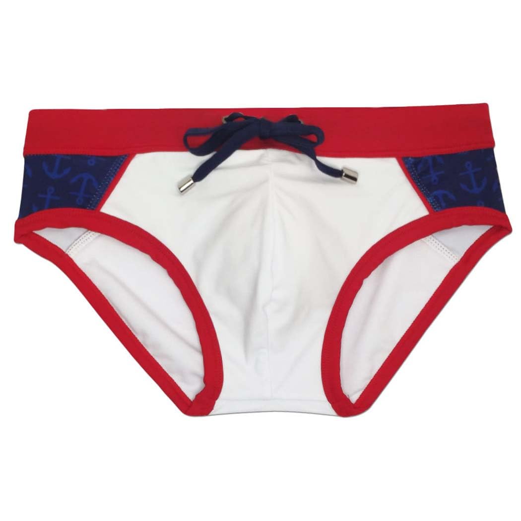 Bañador de Natación Slip para Hombre Traje de Baño de Secado Rápido Moda Shorts Swimming Calzoncillos para Playa Piscina YK85 Tamaño M-2XL