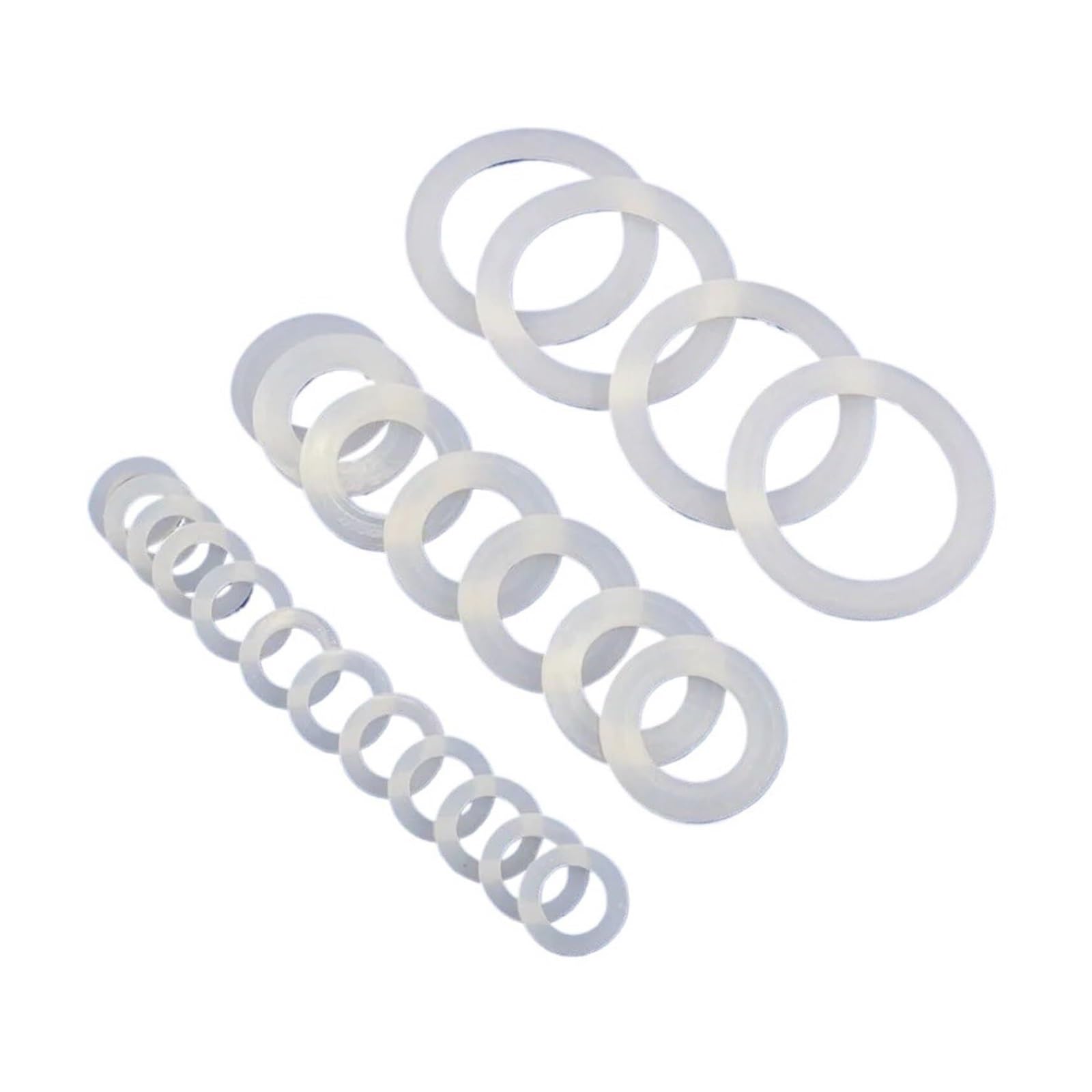 1/4 "-2" pierścień uszczelniający woda akwariowa szczelna podkładka złącze pompy wodnej podkładka uszczelniająca(20x30x2mm,100pcs)