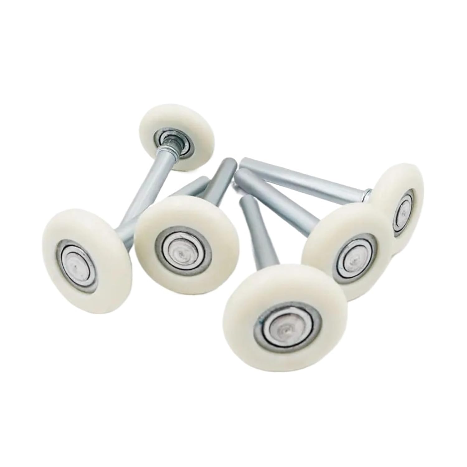 1pc Heavy Duty White Nylon Garage Door Roller Wheel Ball Sealed Bearing 105mm/120mm/175mm Length Suit for The Heaviest of Doors(175mm)