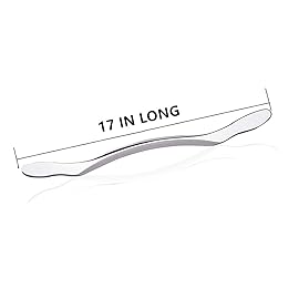 H-Brotaco Stainless Steel Gua Sha Scraping Massage Tool - Help Relieve Sore Muscles Great Soft Tissue Mobilization Tool (Long Bar)