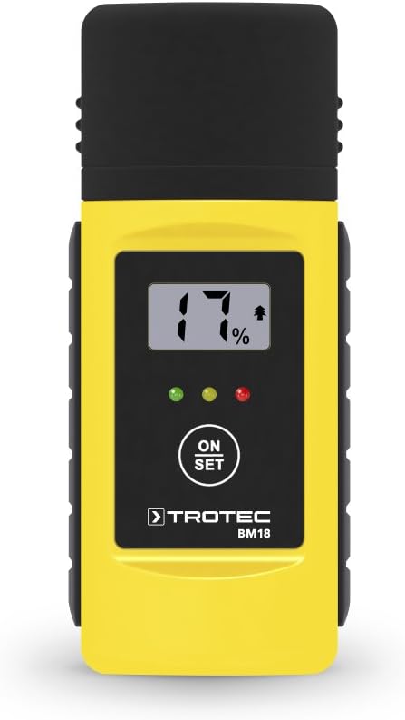 TROTEC BM18 Moisture Meter/ Wood moisture and material moisture measurement