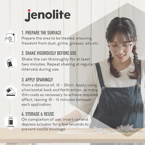 JENOLITE Sigillante trasparente spray glitterato |...